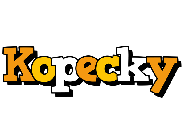 Kopecky cartoon logo