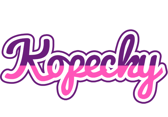 Kopecky cheerful logo