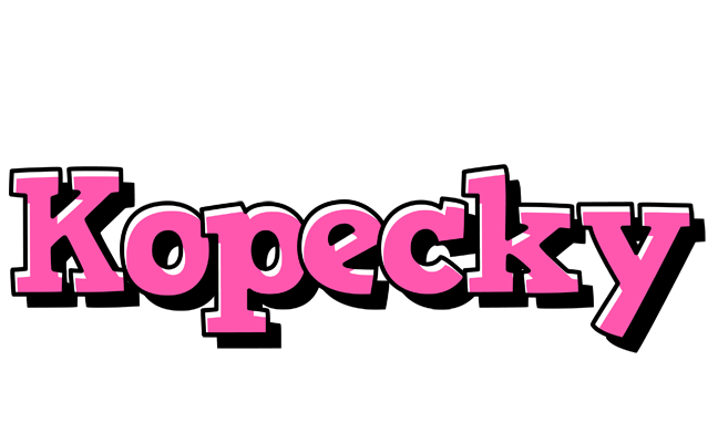 Kopecky girlish logo