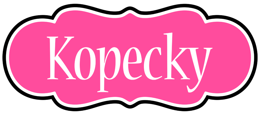 Kopecky invitation logo