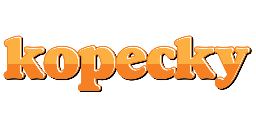Kopecky orange logo