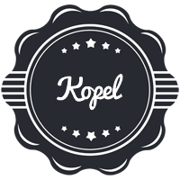 Kopel badge logo