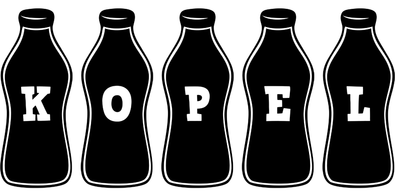 Kopel bottle logo