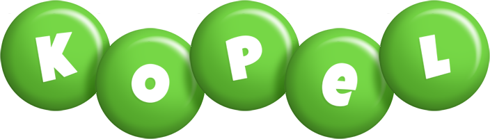 Kopel candy-green logo