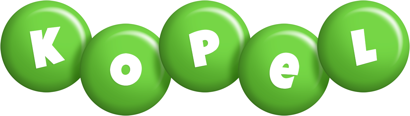 Kopel candy-green logo