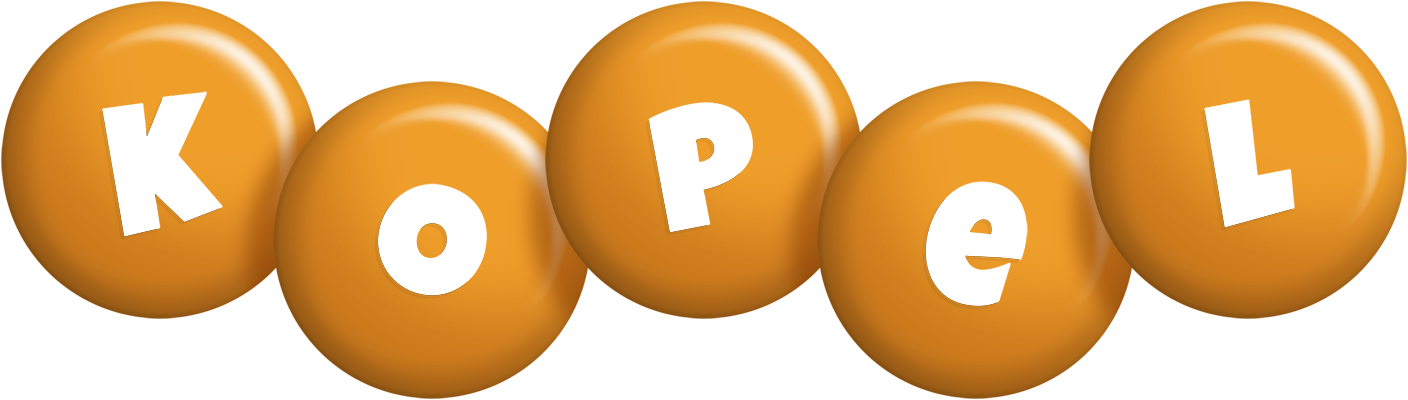 Kopel candy-orange logo