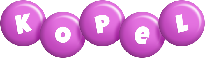 Kopel candy-purple logo