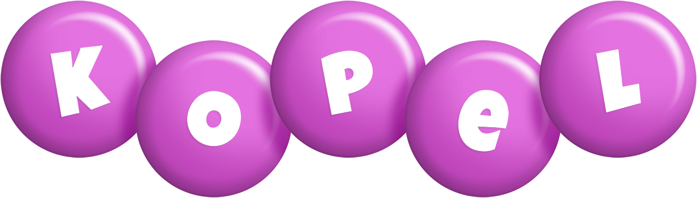 Kopel candy-purple logo