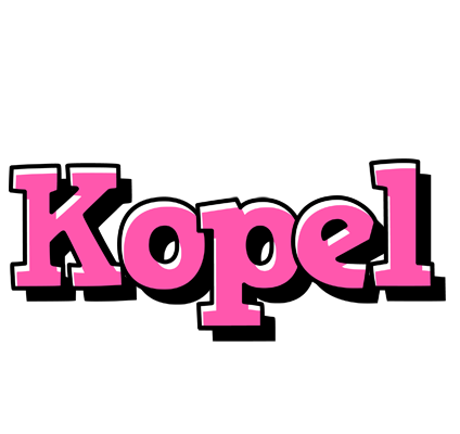 Kopel girlish logo