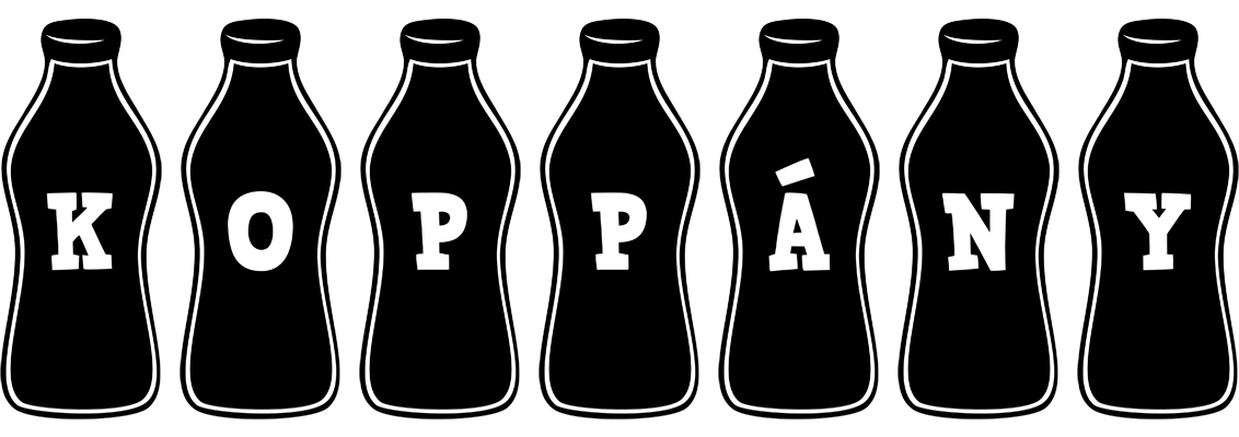 Koppány bottle logo