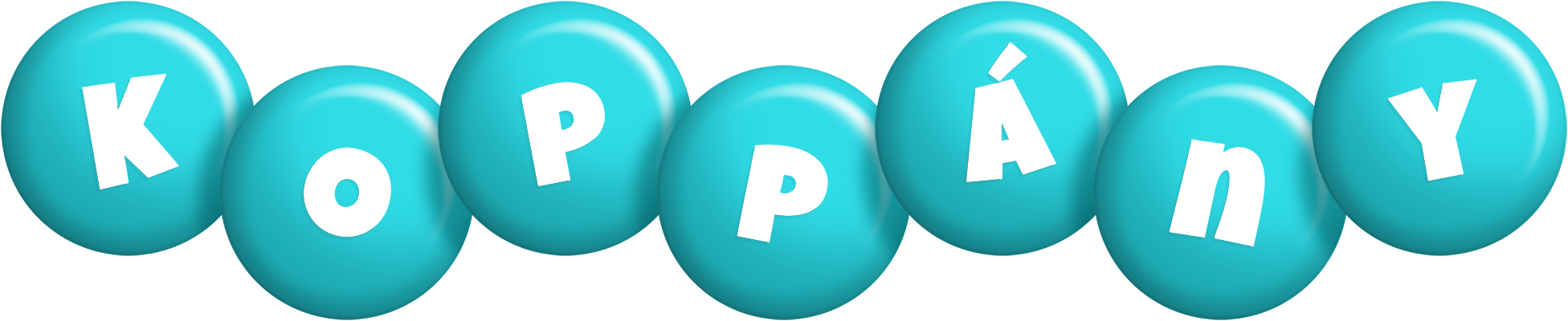 Koppány candy-azur logo