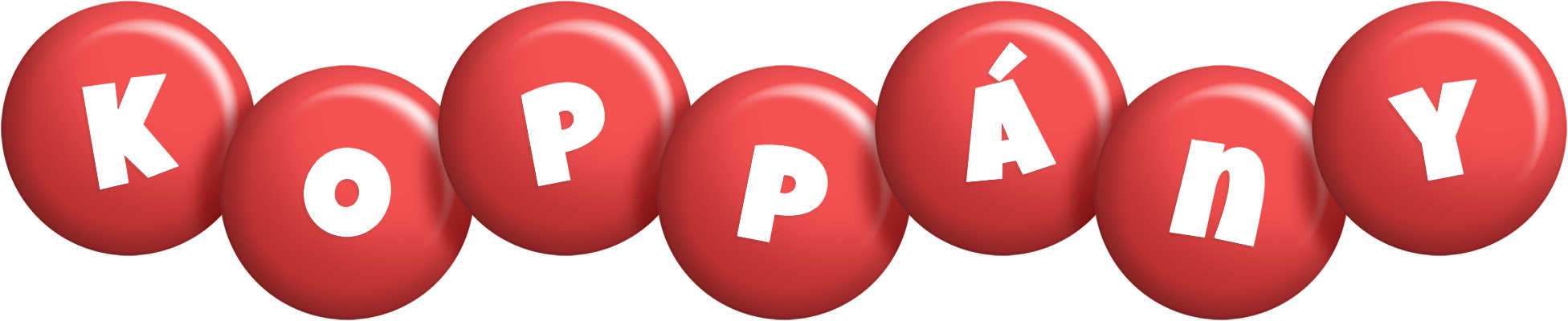 Koppány candy-red logo