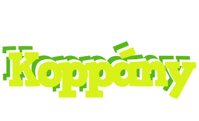 Koppány citrus logo
