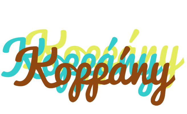 Koppány cupcake logo