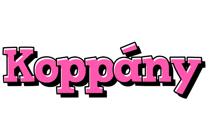 Koppány girlish logo