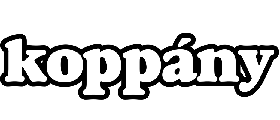 Koppány panda logo