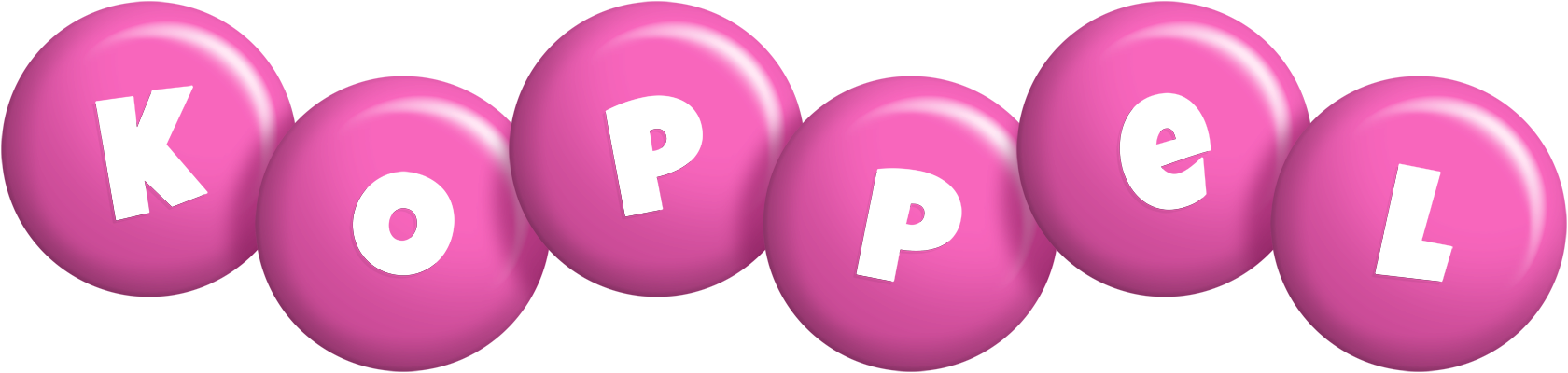 Koppel candy-pink logo