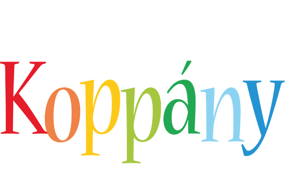 Koppány birthday logo