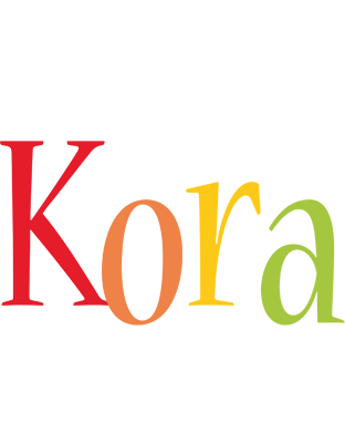Kora birthday logo