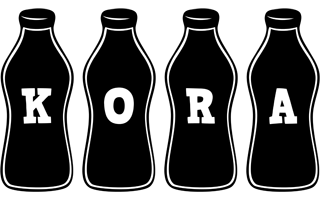 Kora bottle logo