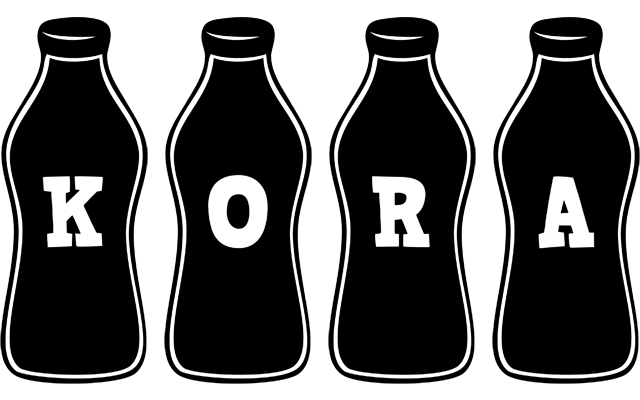 Kora bottle logo