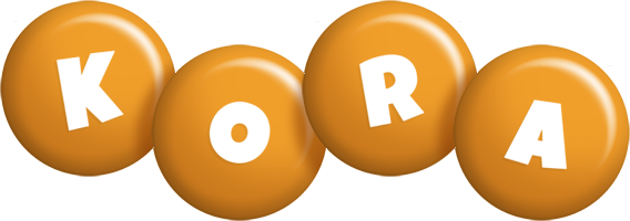 Kora candy-orange logo