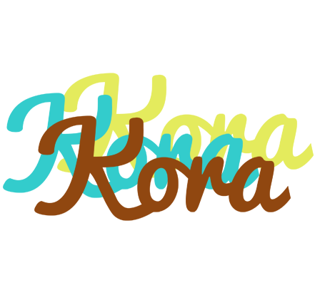 Kora cupcake logo