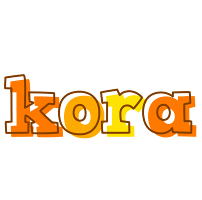Kora desert logo