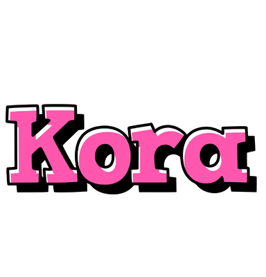 Kora girlish logo