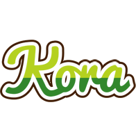 Kora golfing logo