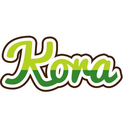 Kora golfing logo