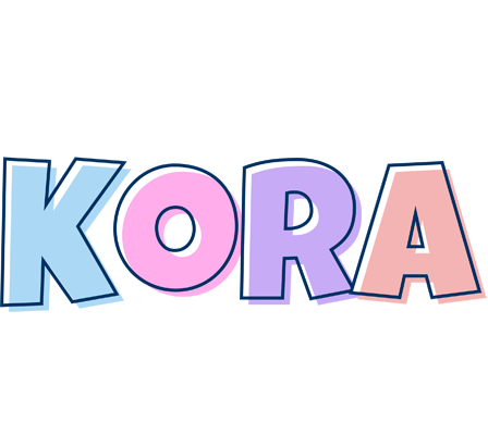 Kora pastel logo