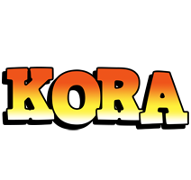 Kora sunset logo