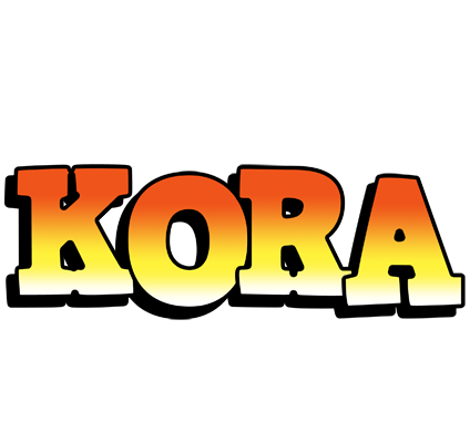 Kora sunset logo