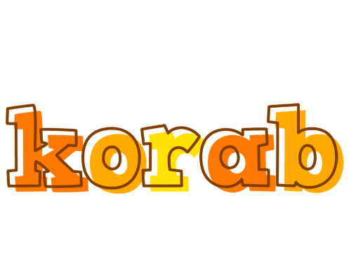 Korab desert logo