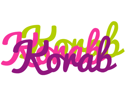 Korab flowers logo