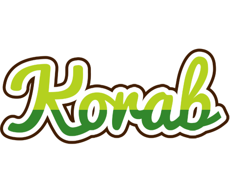 Korab golfing logo