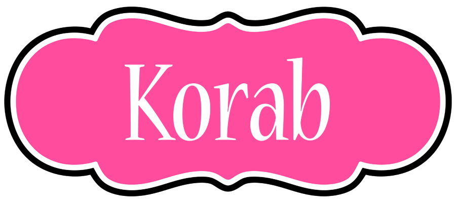 Korab invitation logo