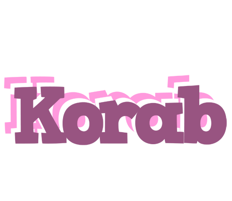 Korab relaxing logo