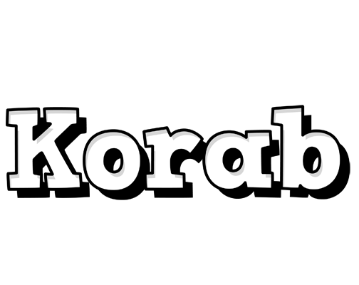Korab snowing logo