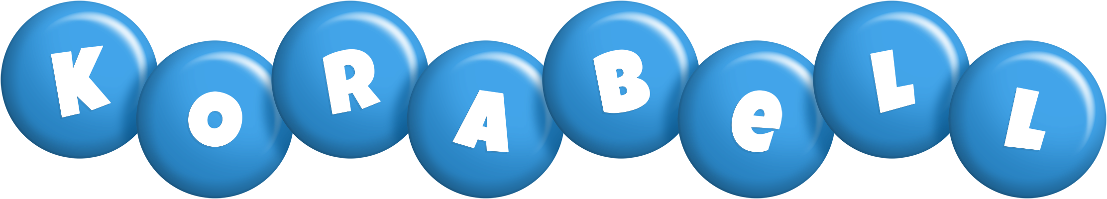 Korabell candy-blue logo