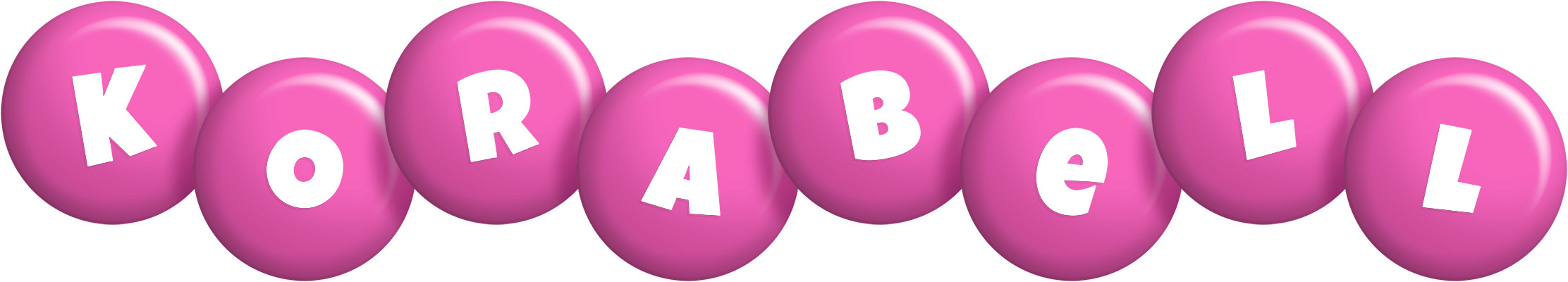 Korabell candy-pink logo