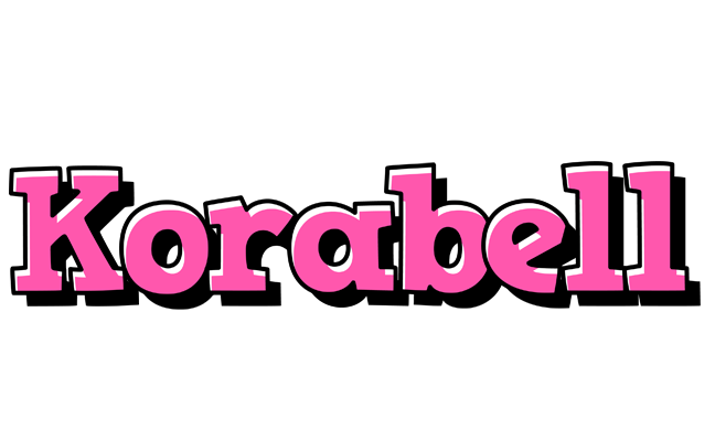 Korabell girlish logo