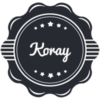 Koray badge logo