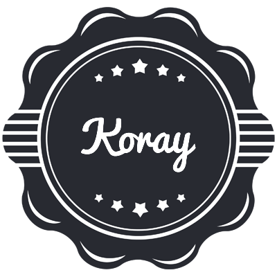 Koray badge logo