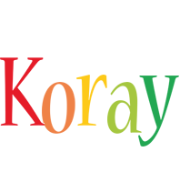 Koray birthday logo