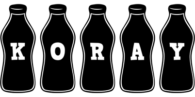 Koray bottle logo