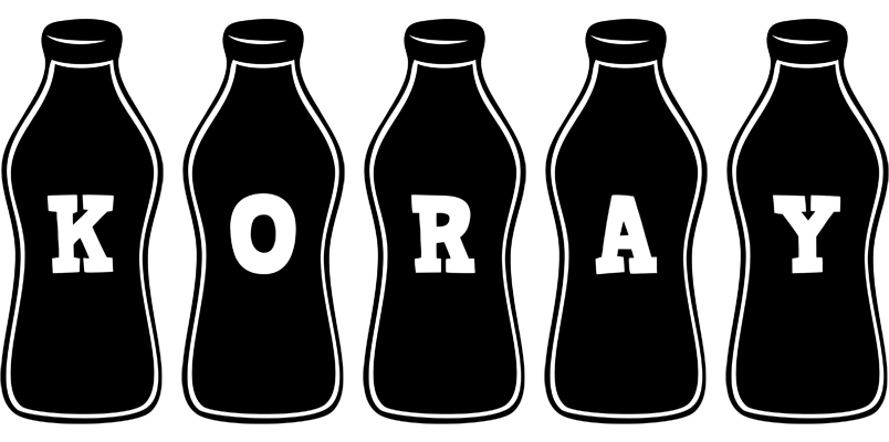 Koray bottle logo