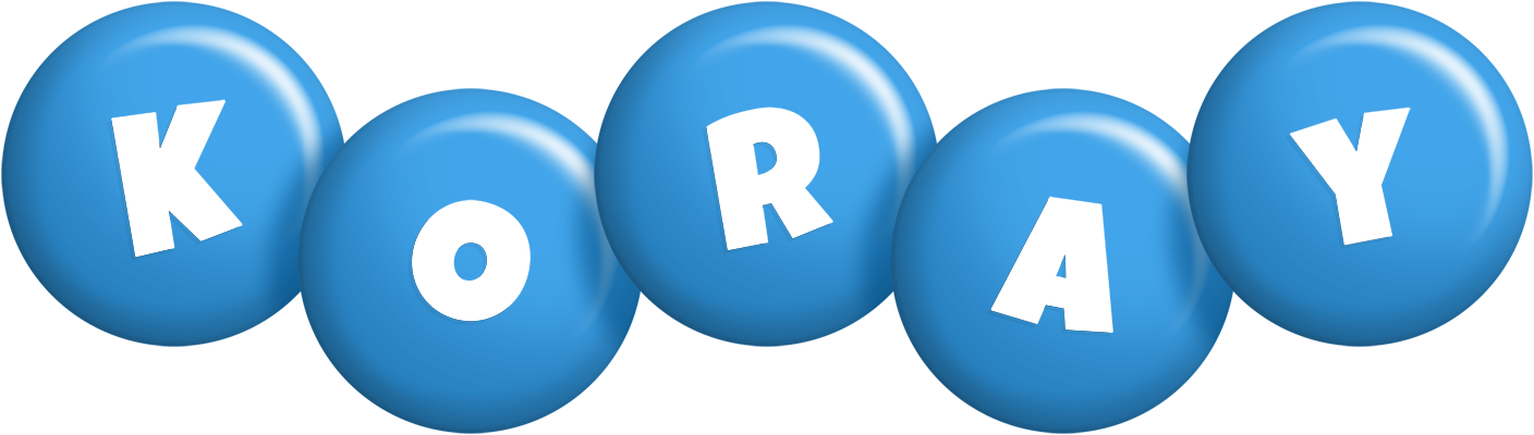Koray candy-blue logo
