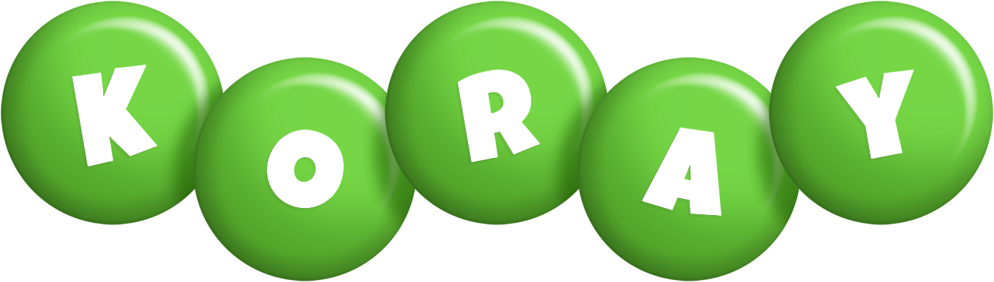 Koray candy-green logo